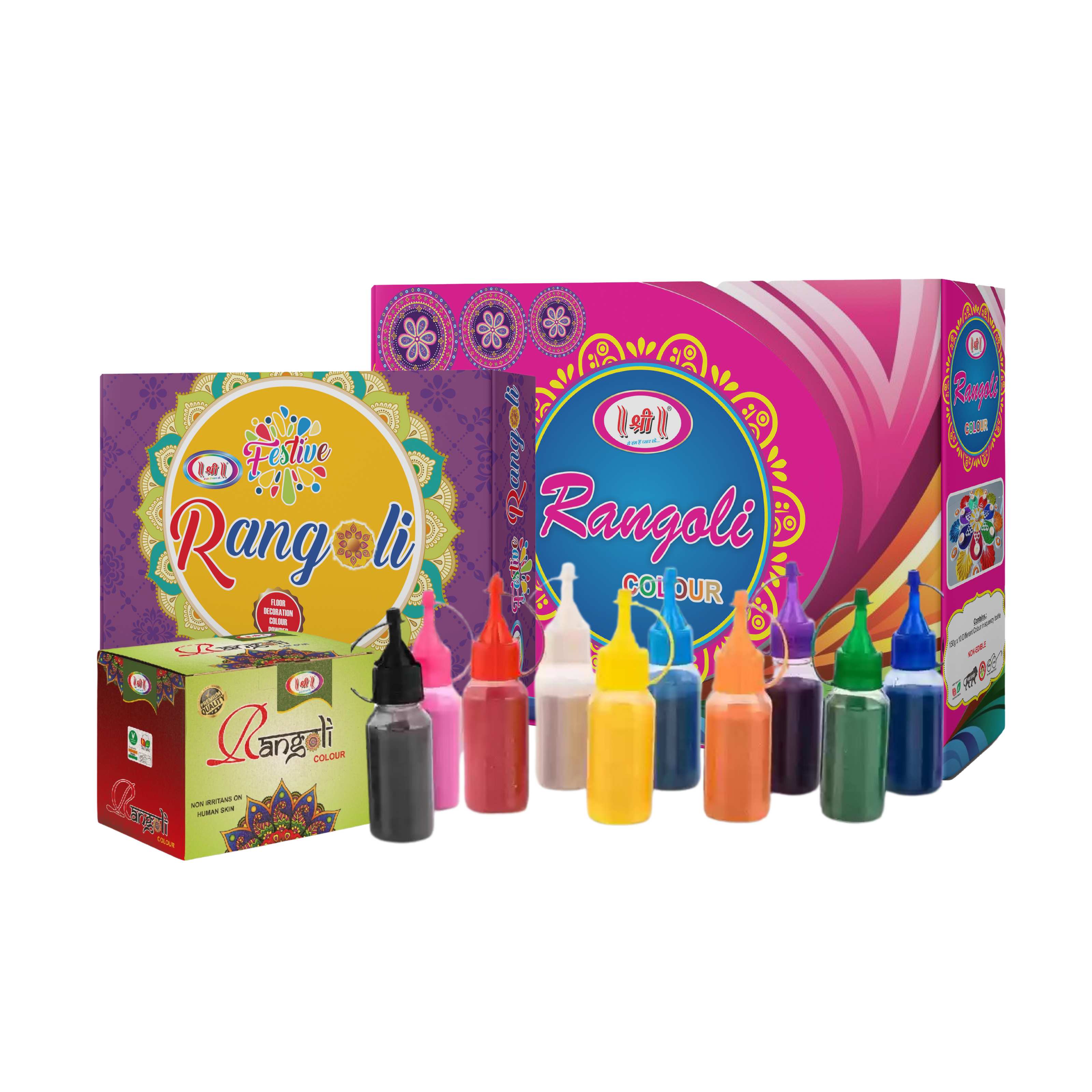 Rangoli Colour Manufacturer in India - Shaktirang