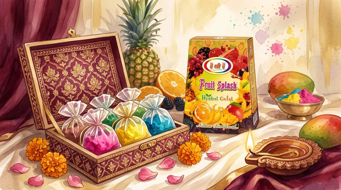 Gulal gift box sets for export